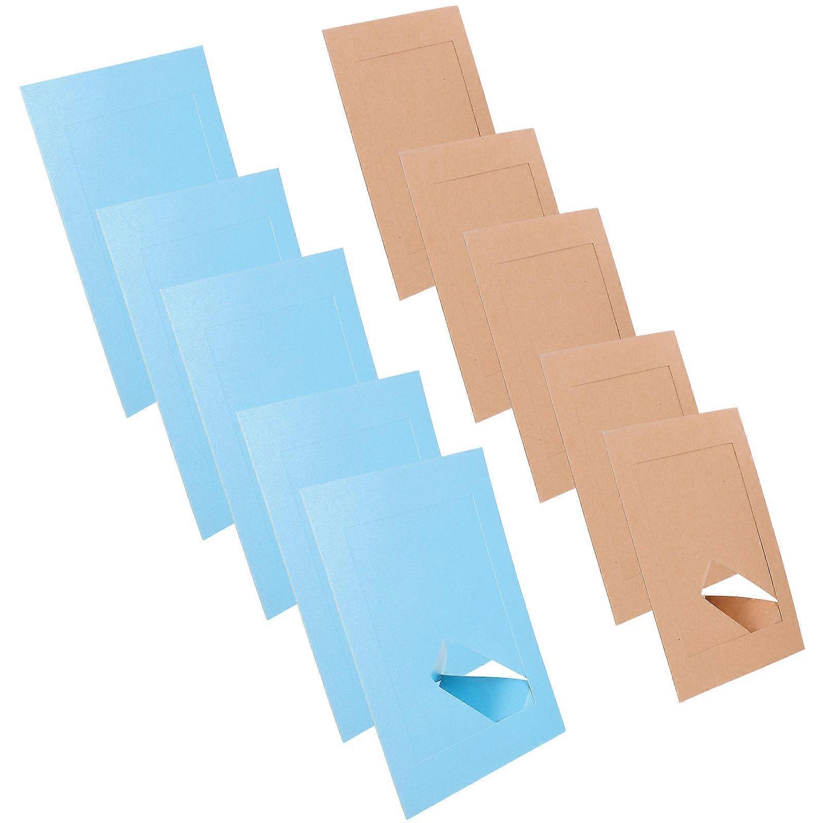 30 Pcs Assorted Color Paper Photo Frame Perfect For Gift Giving 22.7X16CM Elegant Look With Photo Protection Function