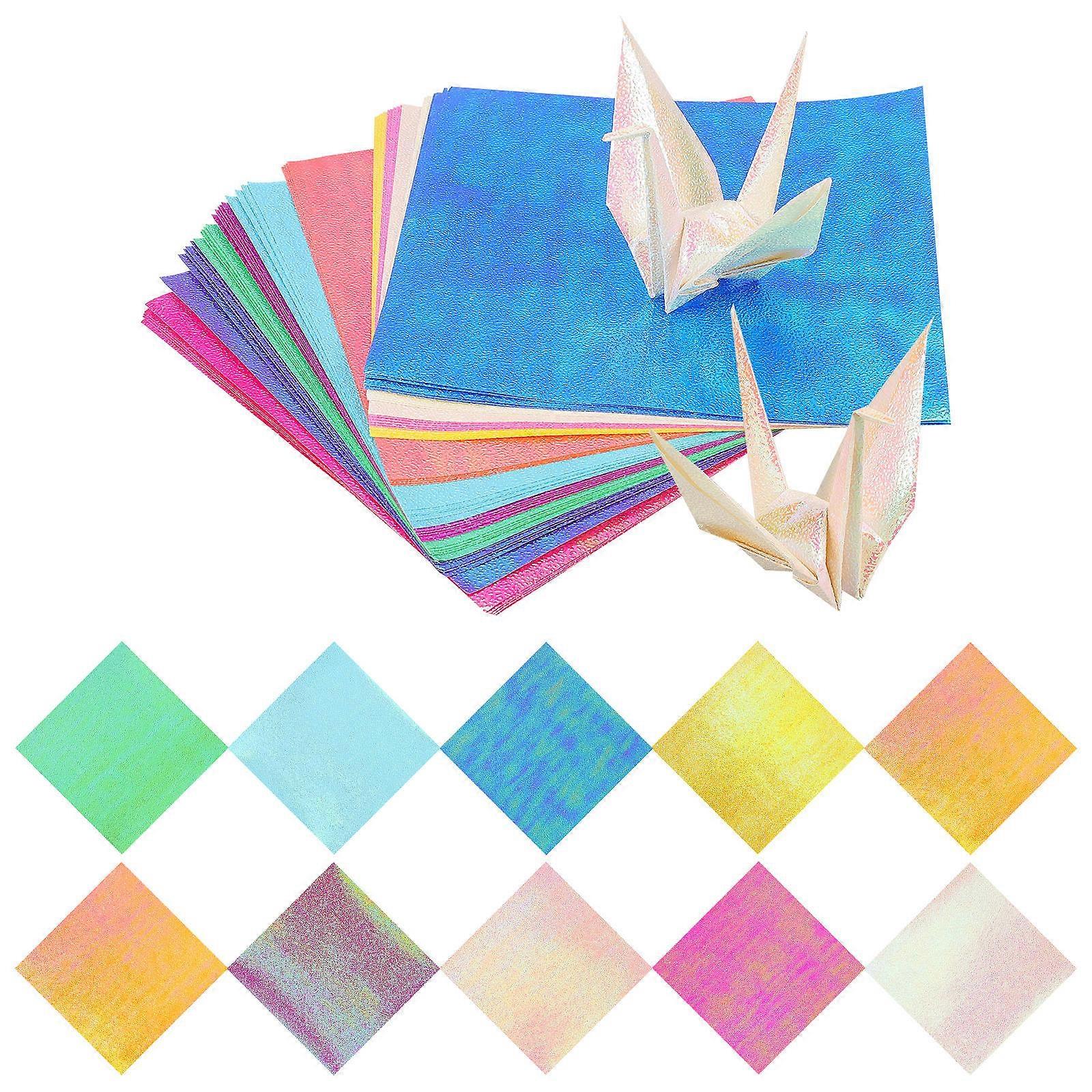 Colorful Folding Papers 250 Pcs Perfect For Handicraft Making 15X15CM Great For Family Activities At Home