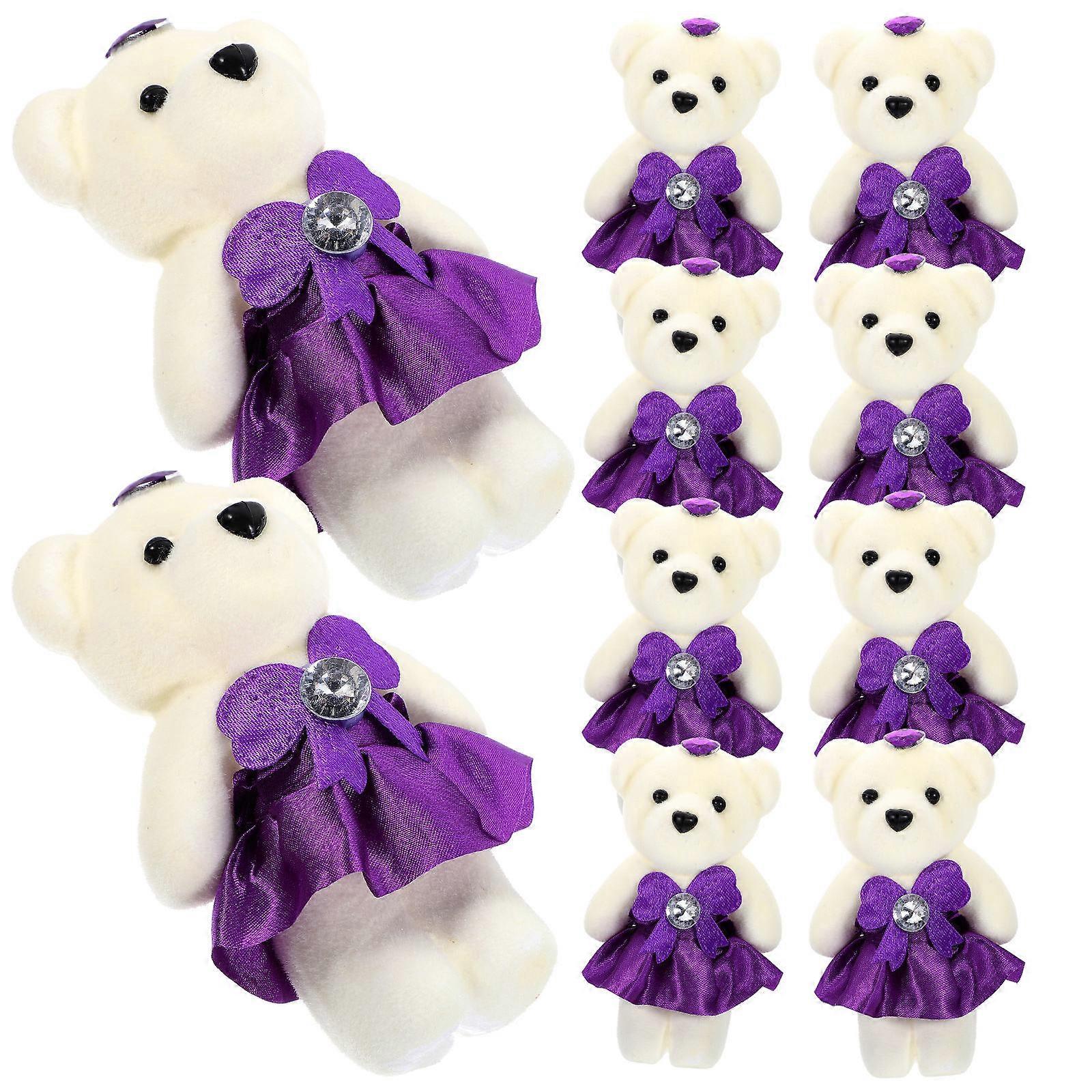 Stuffed Animals Plush Bears for Wedding Car Use with 40Pcs Plush Bear Dolls