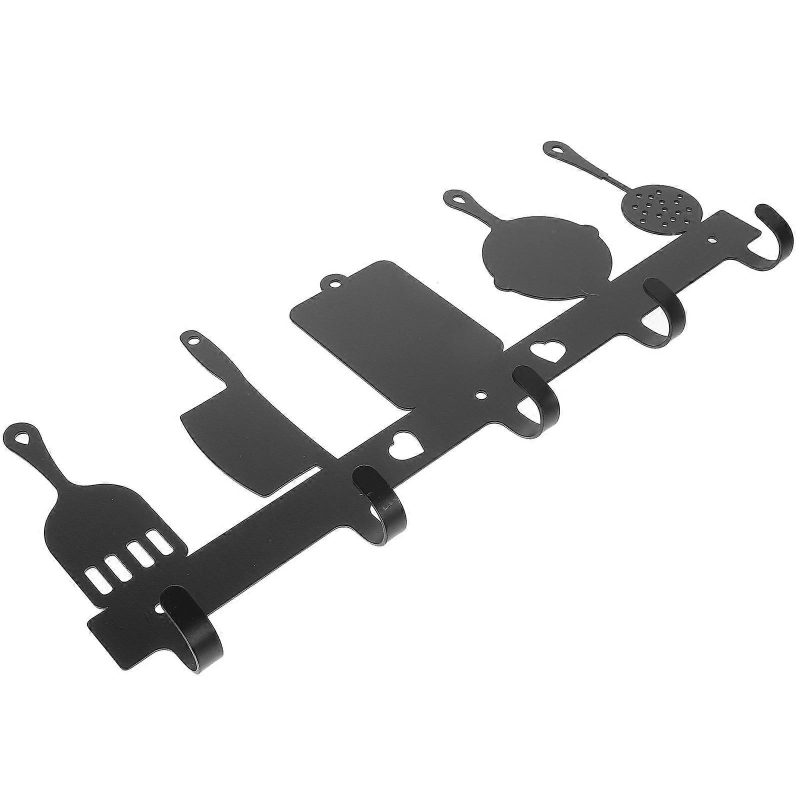 Multifunctional Hooks Iron Wall Hook for Holding Use 3Pcs Kitchenware Shaped