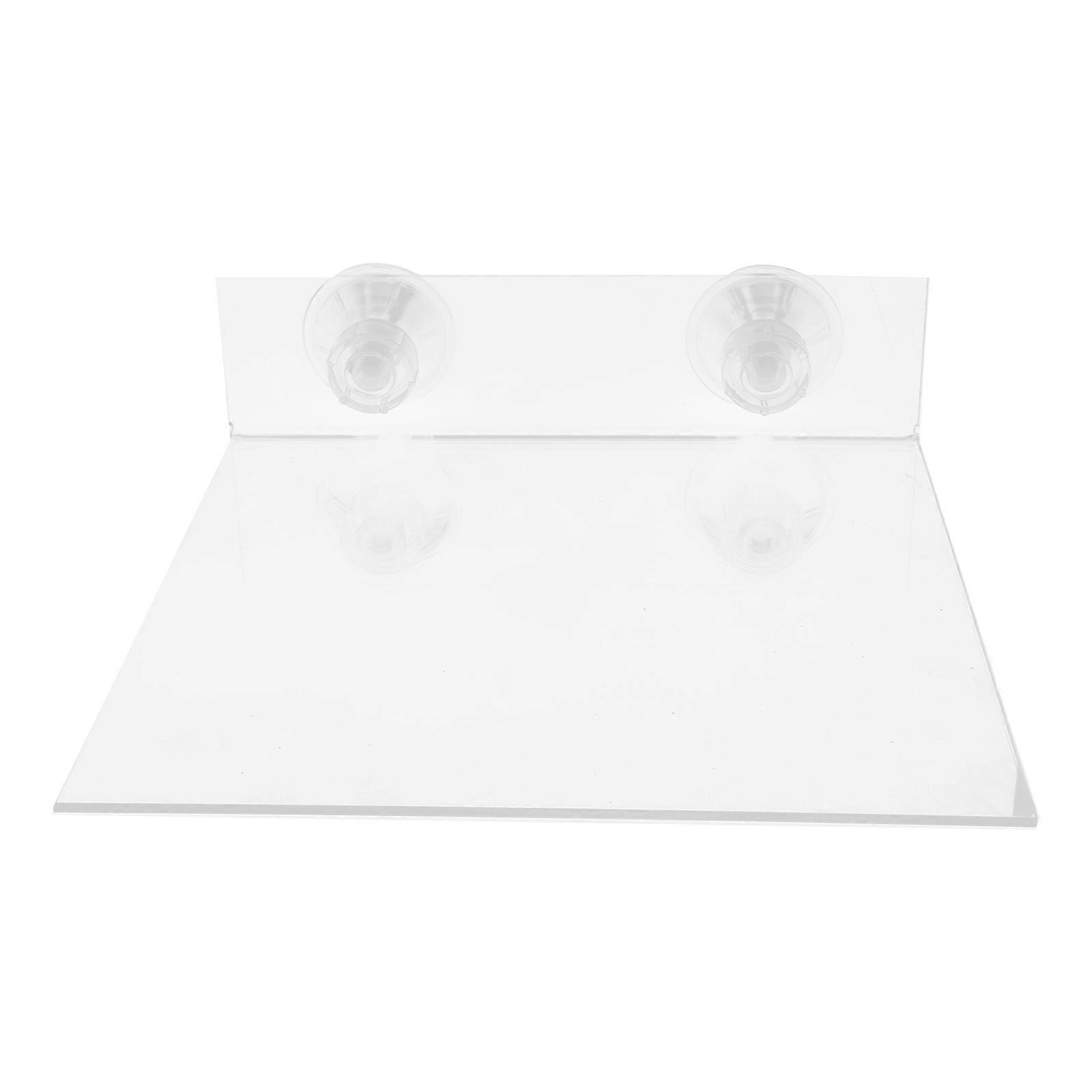 Parrot Stand With Suction Cup For Small Birds Perfect For Window Wall Bath Sturdy Design 1Set