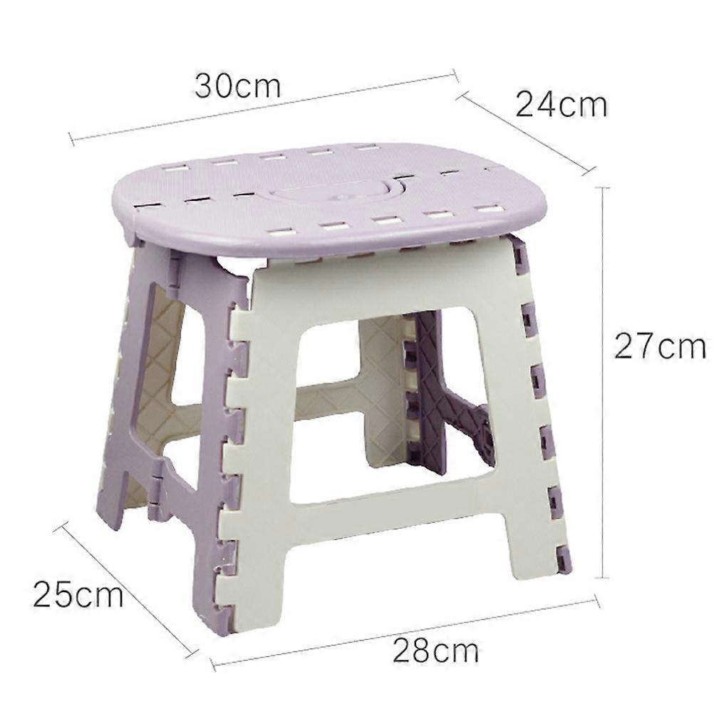 Portable Folding Camping Stool Lightweight Design Sturdy Square Shape 11.81x10.63x9.84inch 1Pcs