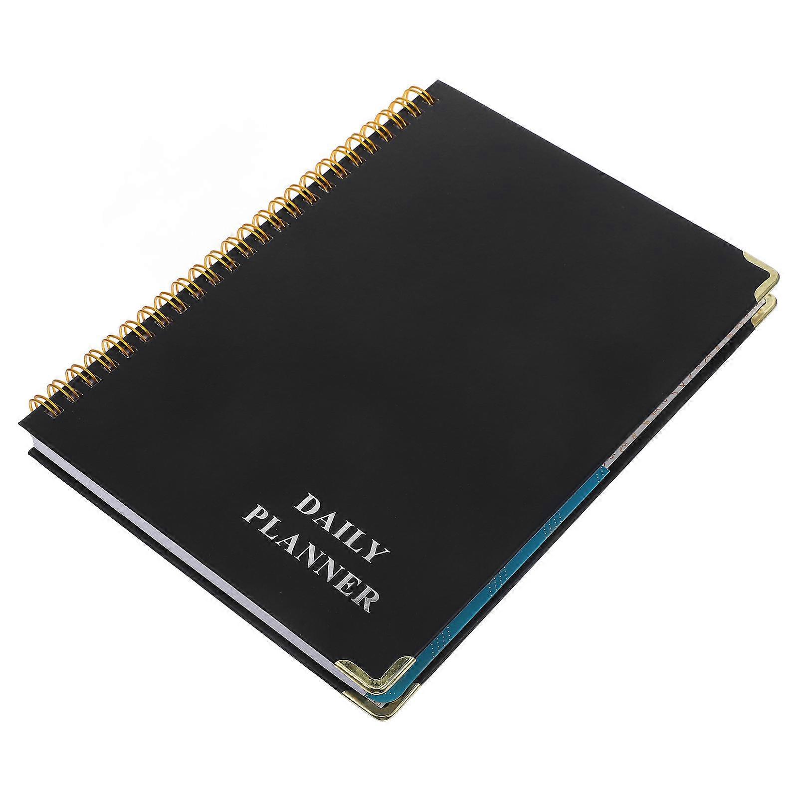 Daily Planning Notepad Multi-Use Notepad Spiral Notebook For Student Use Office Staffs Budget Recording Habit Tracking 1Set