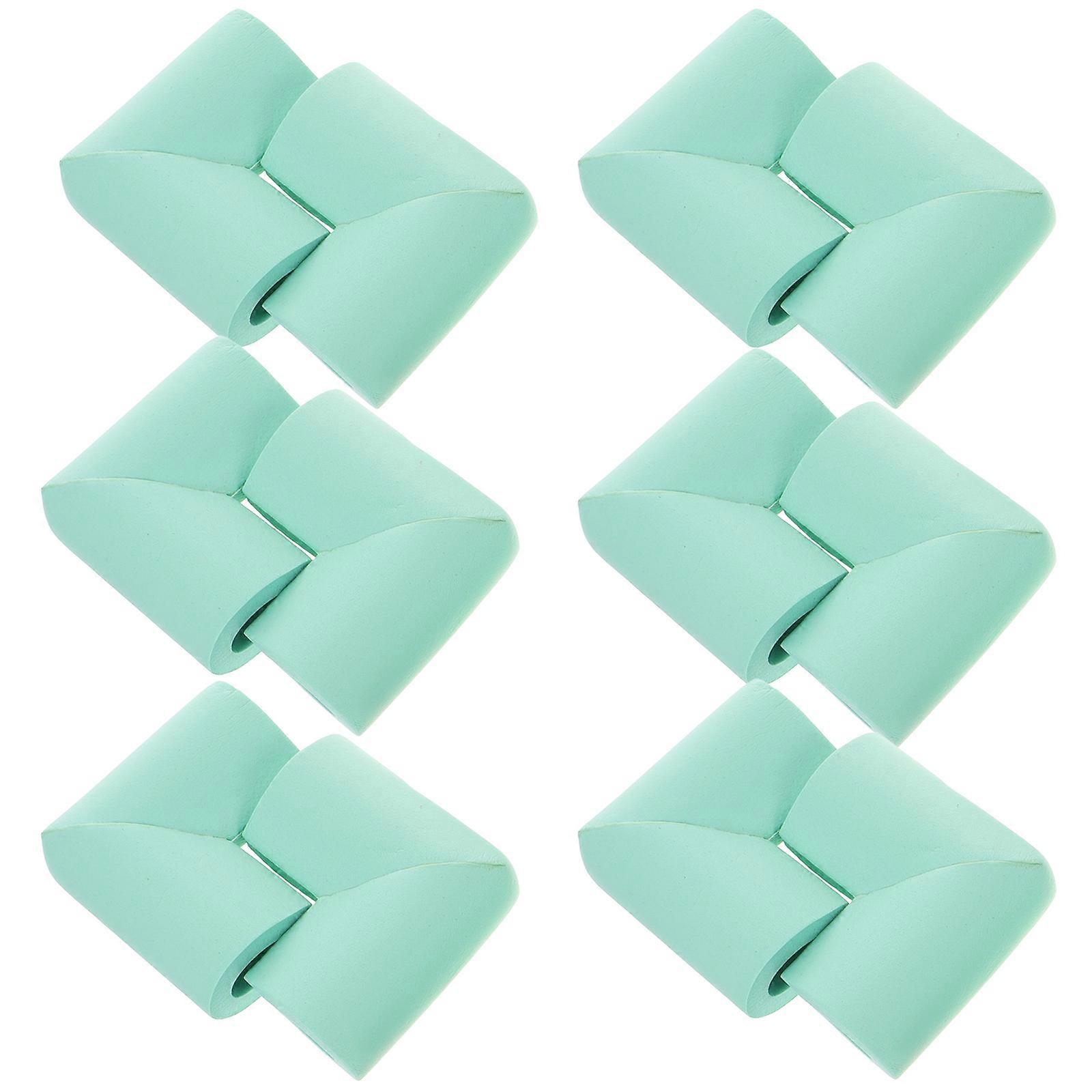 Light Green Foam Frame Corner Protector for Furniture 48Pcs