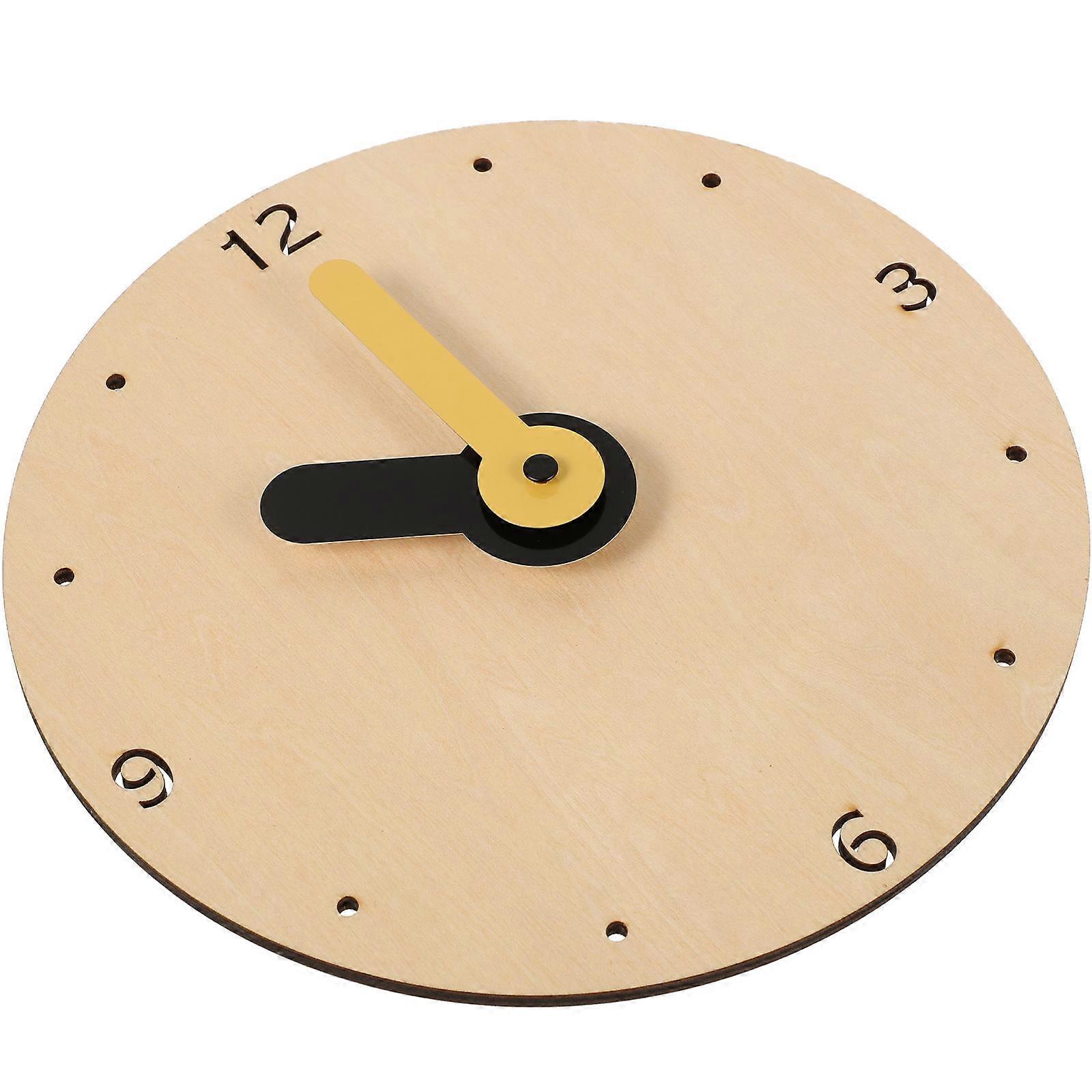 Mute Wall Clock 5Pcs Round Shape Clock Perfect For Gifts And Home Decoration Featuring Nordic Style Silent Operation