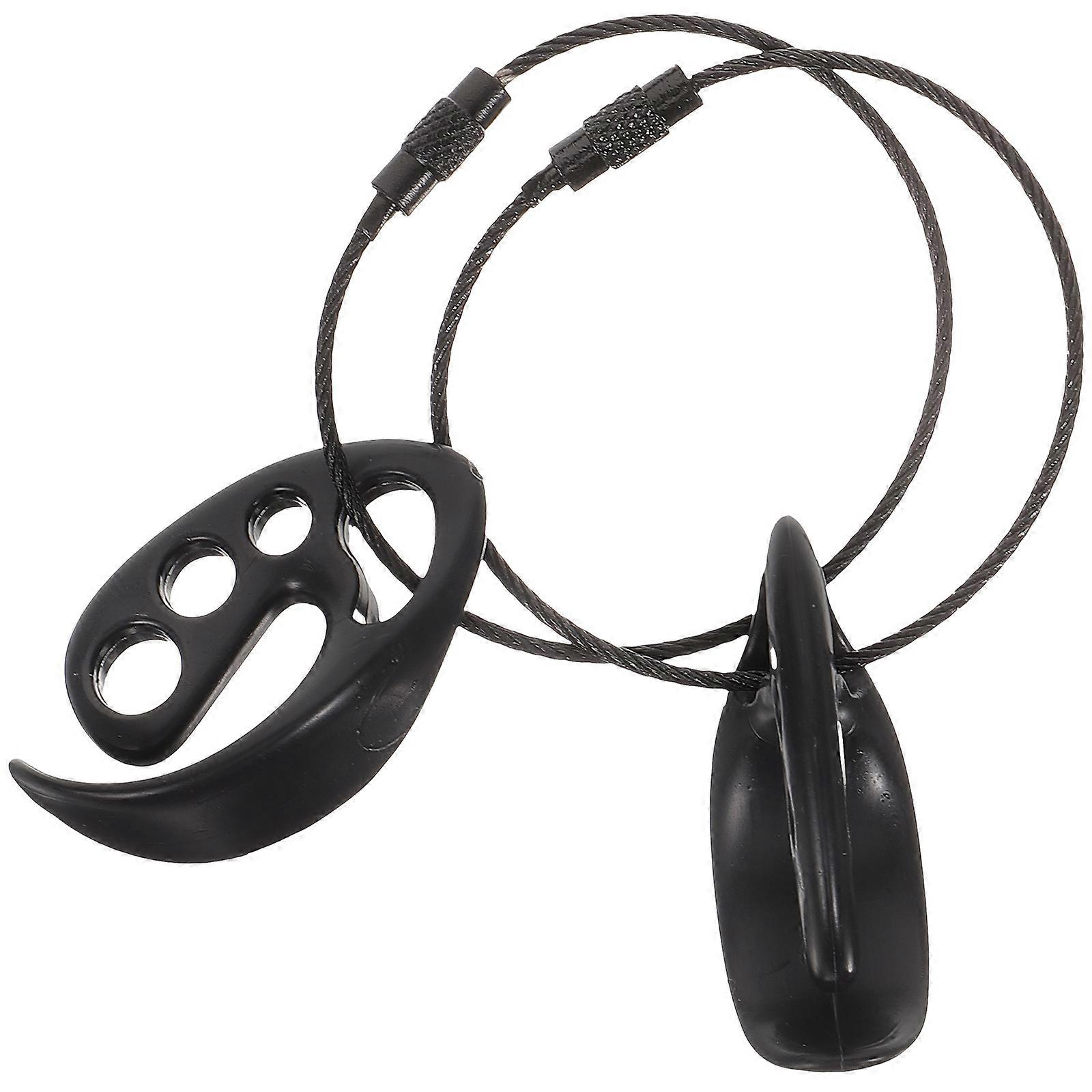 Portable Flying Disc Clamps 6 Pcs Rectangular Holders For Outdoor Enthusiasts Wear Resistance 8 00X2 60X1 60CM