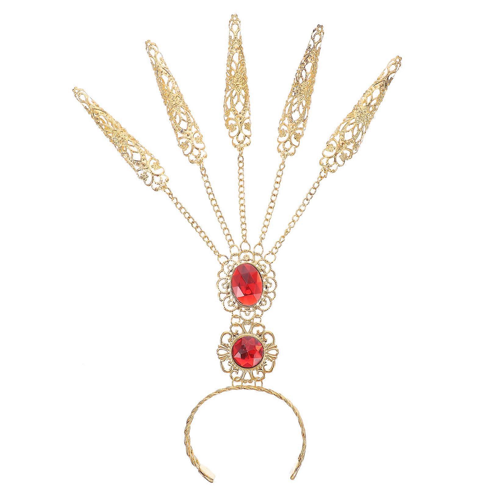 Finger Accessories Five-Finger Nail Covers for Stage Props 4Pcs