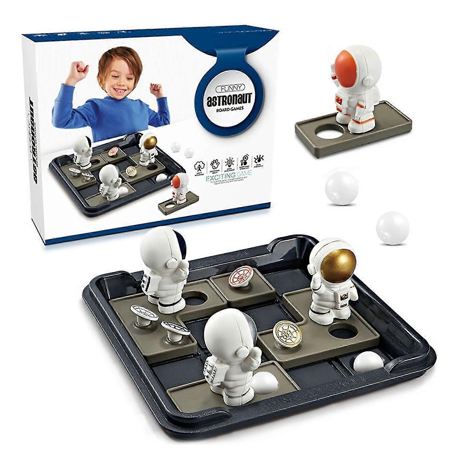 Space Astronaut Checkerboard Logical Reasoning Board Game Chess