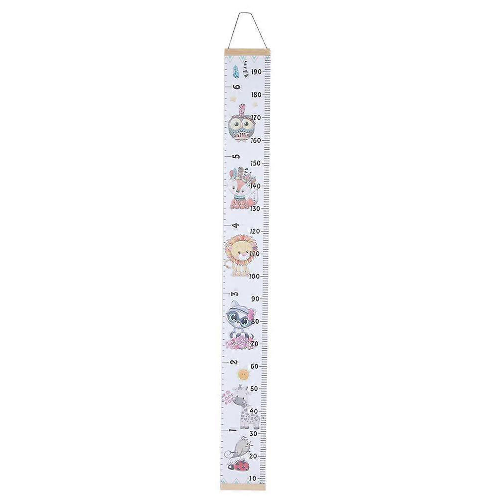 Cute Wall Sticker Growth Chart For Children Room Decor Kids Height Measure Chart Variant 1 2 5 6