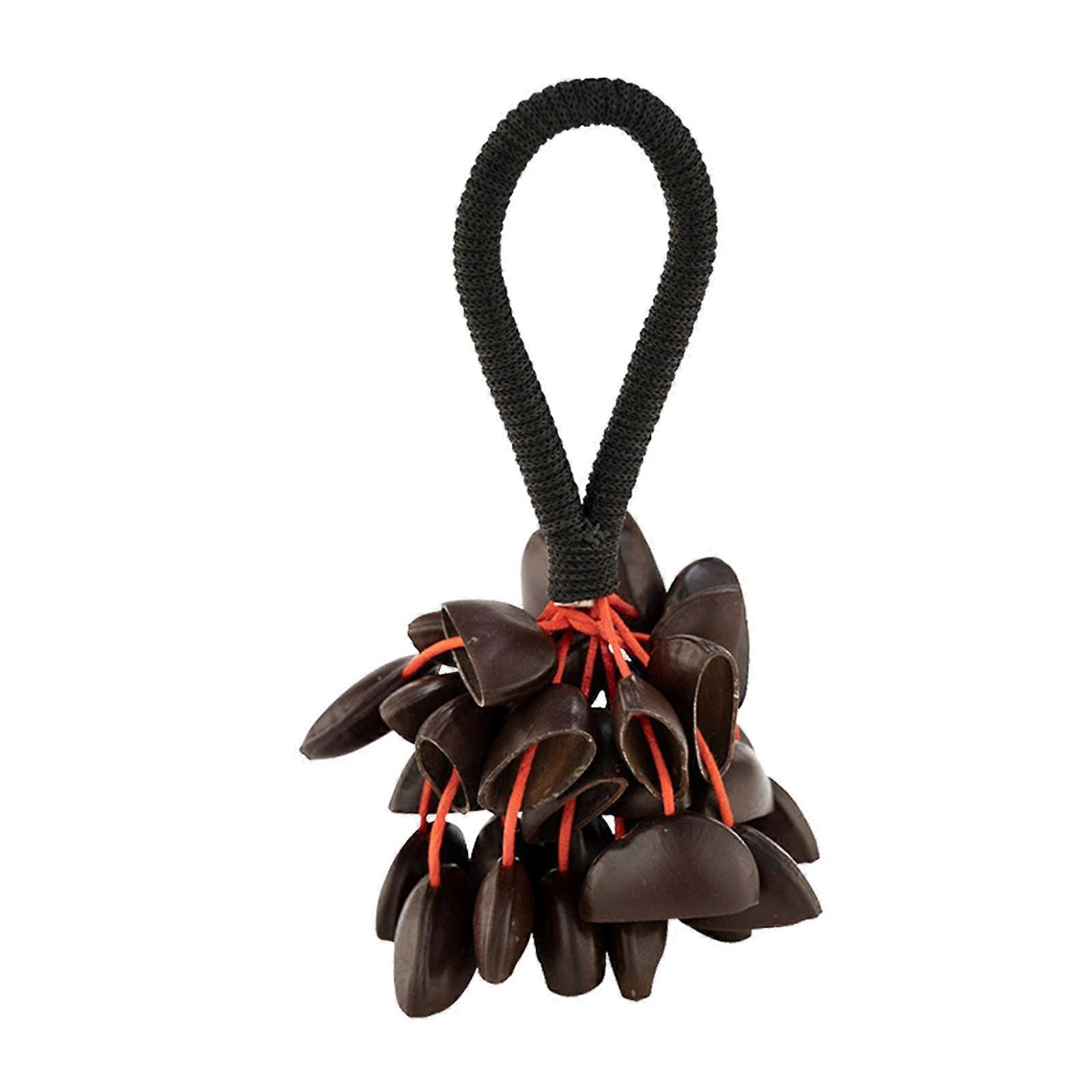 Nutshell Handbell Percussion Unique Handcrafted Hand Wind Chimes for Holiday D