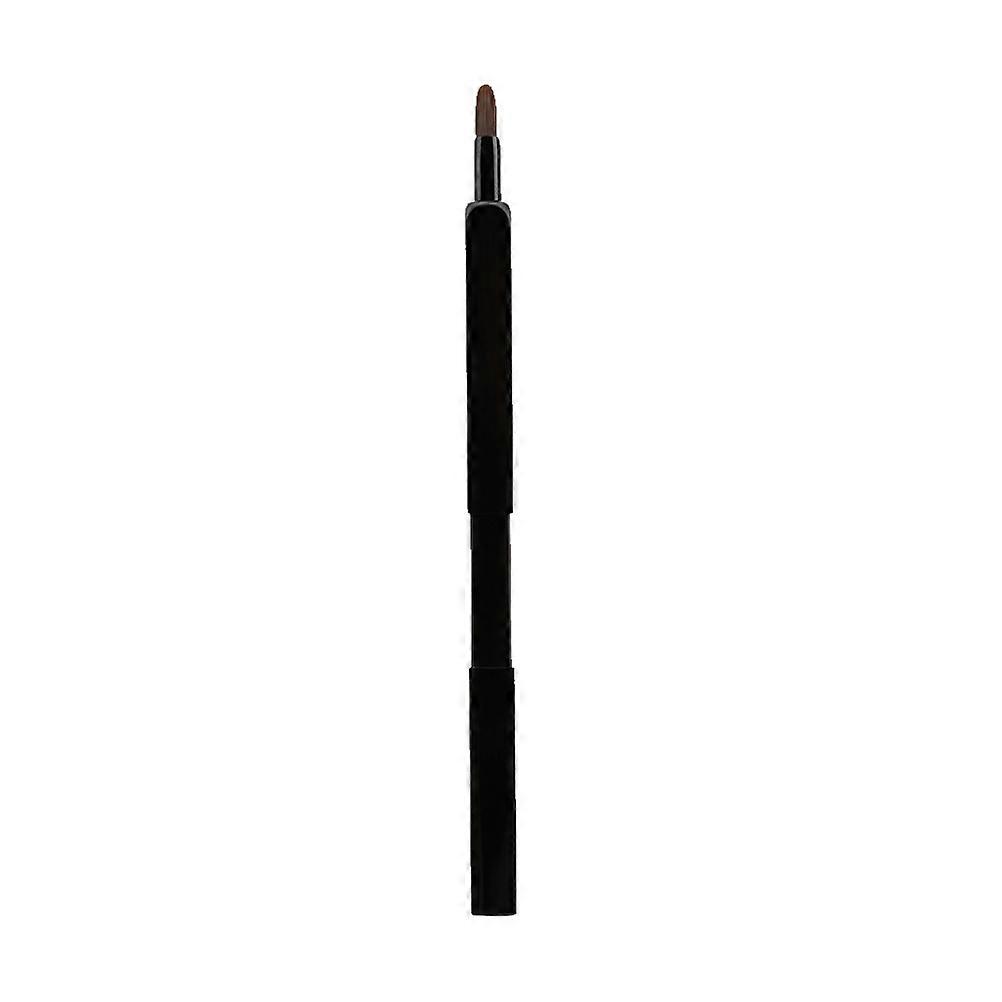 Makeup Tool Kit Retractable Lip Brush for Makeup Use 2Pcs Black