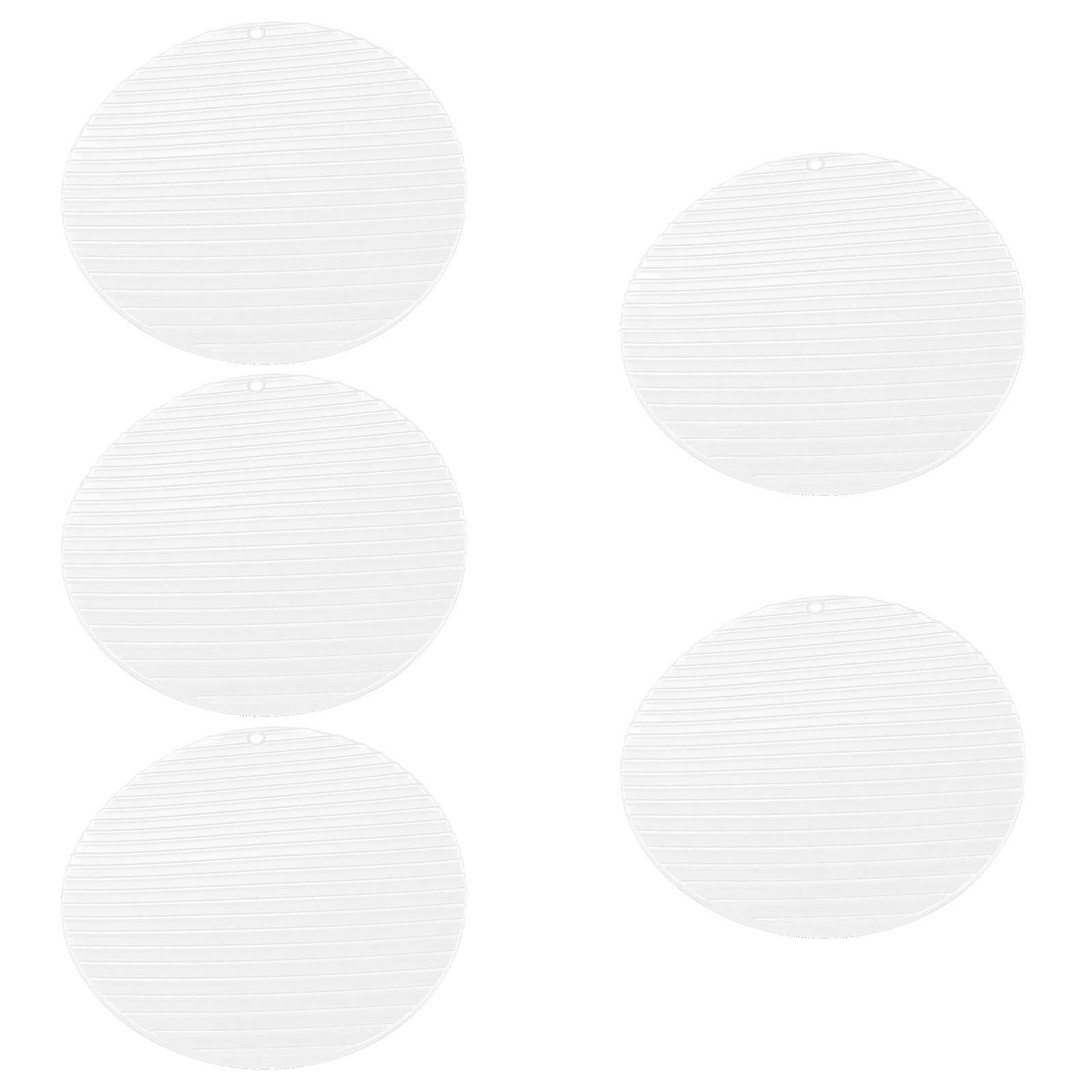 Dumpling Holder Dumpling Board Tray Home Users Square Transparent 32.50X32.50X0.70CM Serving Tray 5Pack