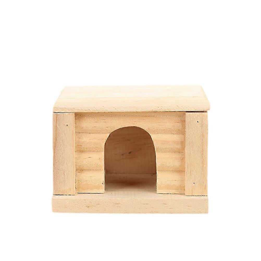 Hamster Mouse Hut Practical Cabin for 3Pcs Natural Pet Use