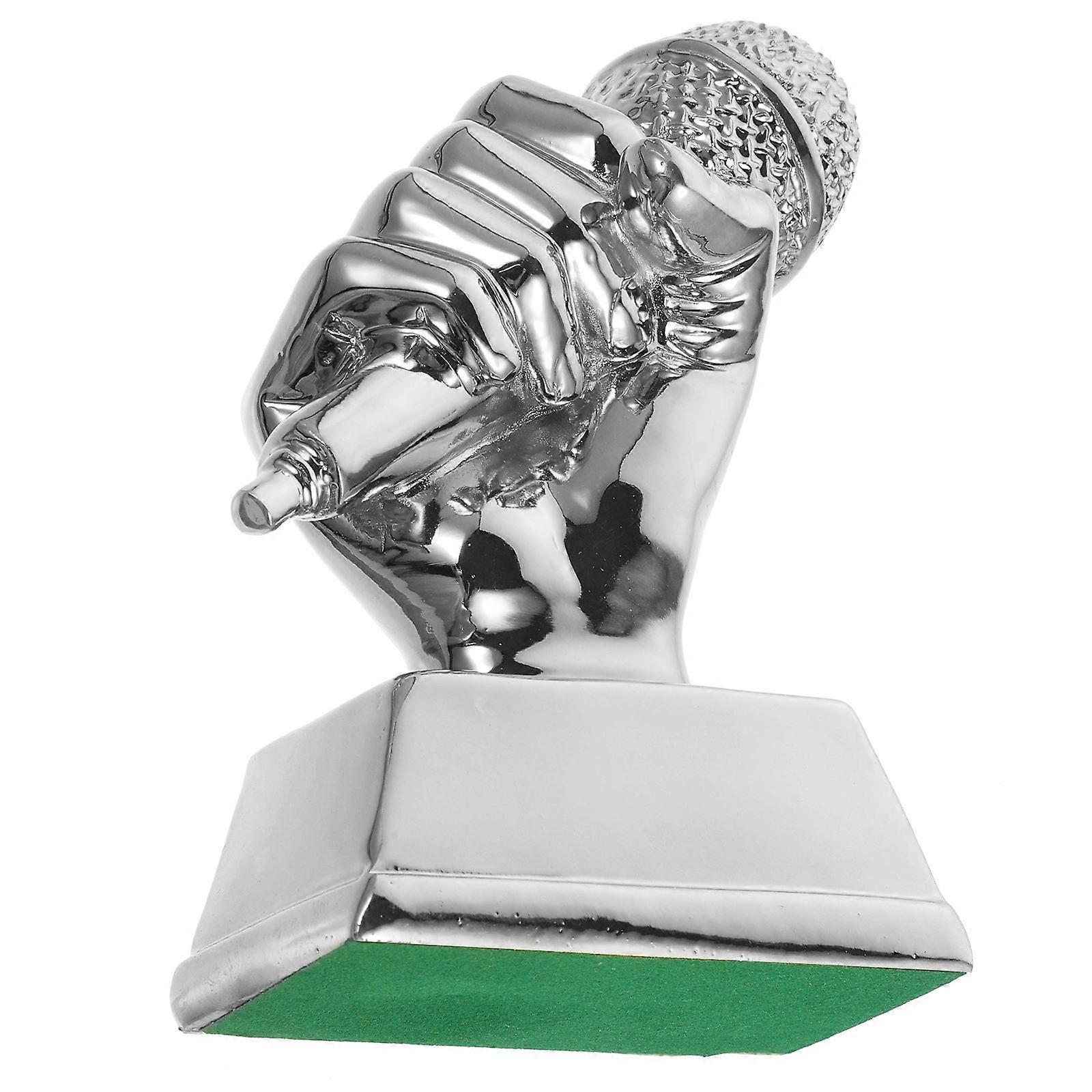 Singing Trophy Resin Award for Students Competition 3Pcs Pack