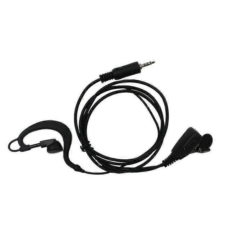 Minglan G Form Polizei Ohrhörer Mikrofon Headset Ersatz für Yaesu Vertex Radio