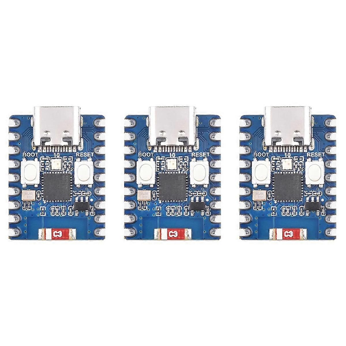 3X ESP32-S3-Zero Mini Development Board ESP32-C3FN Module Compatibility WiFi Bluetooth RISC-V Embedd