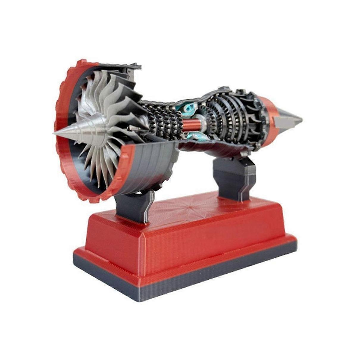 Trent900 Aircraft Turbofan Engine Model High-Performance Red