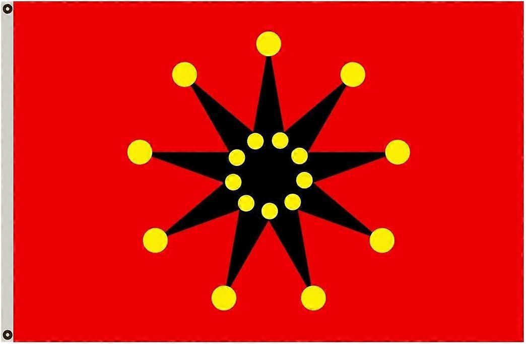 Fyon Chinese-Army Wuhan Flag 1911-1928 18 dots Flag Banner QI 1982