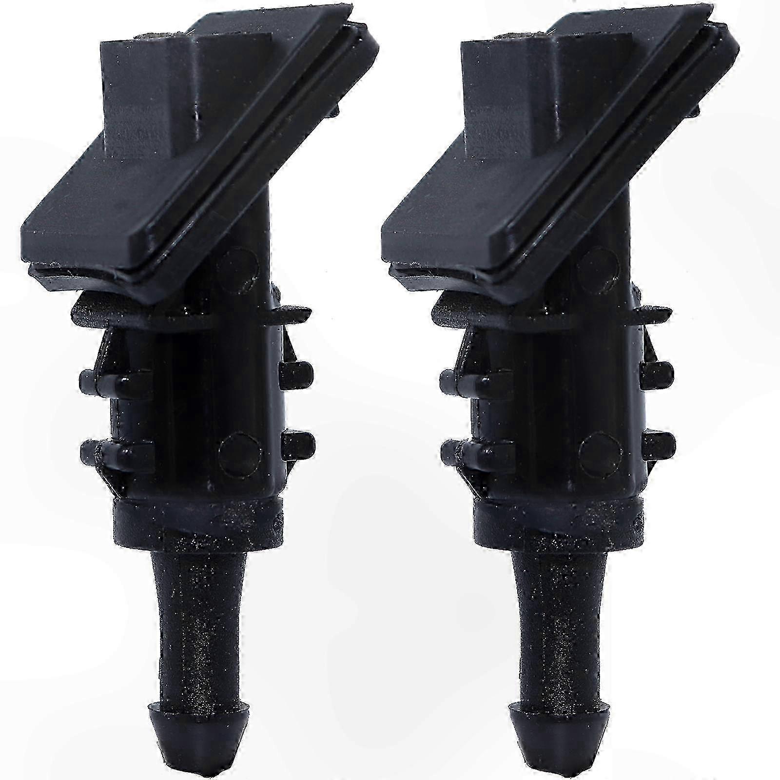 2Pcs Front Windshield Washer Nozzle for Select Vehicle Models 2006-2009