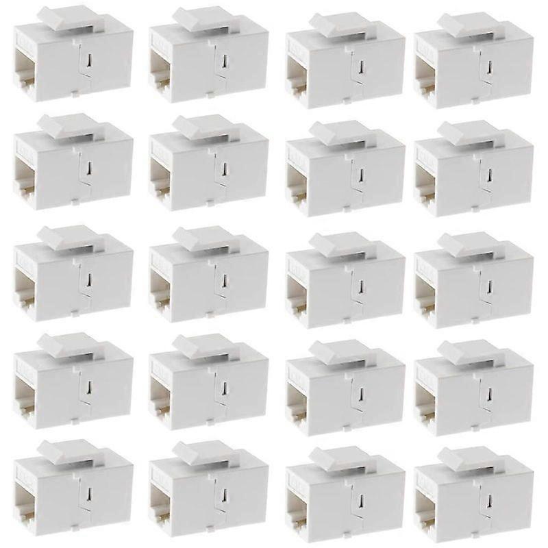 Ethernet Coupler, 20Pack Cat6 RJ45 Inline Female