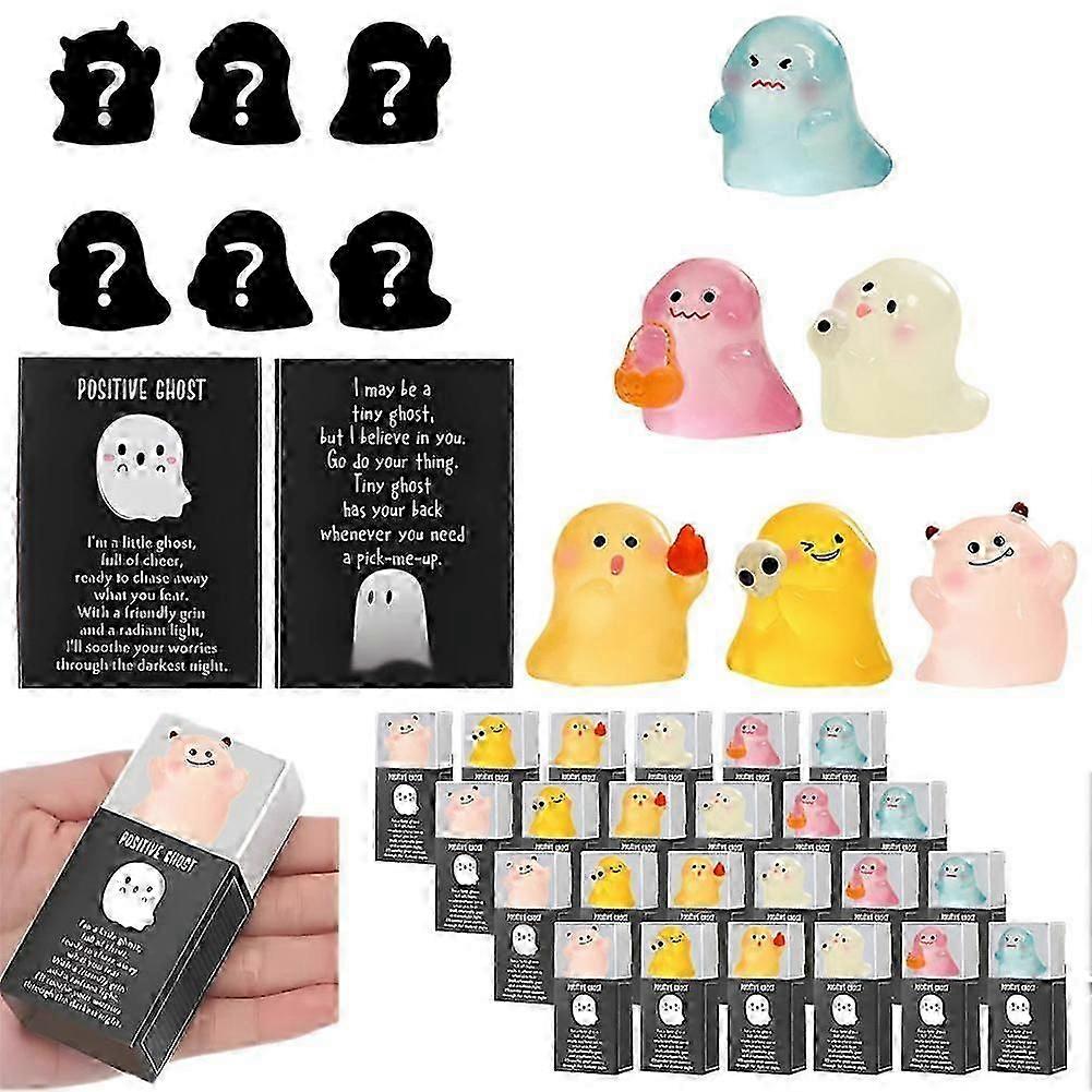 Mystery Mini Luminous Ghost  Blind Box,Toys for Desk,Shelf & Party Dcor