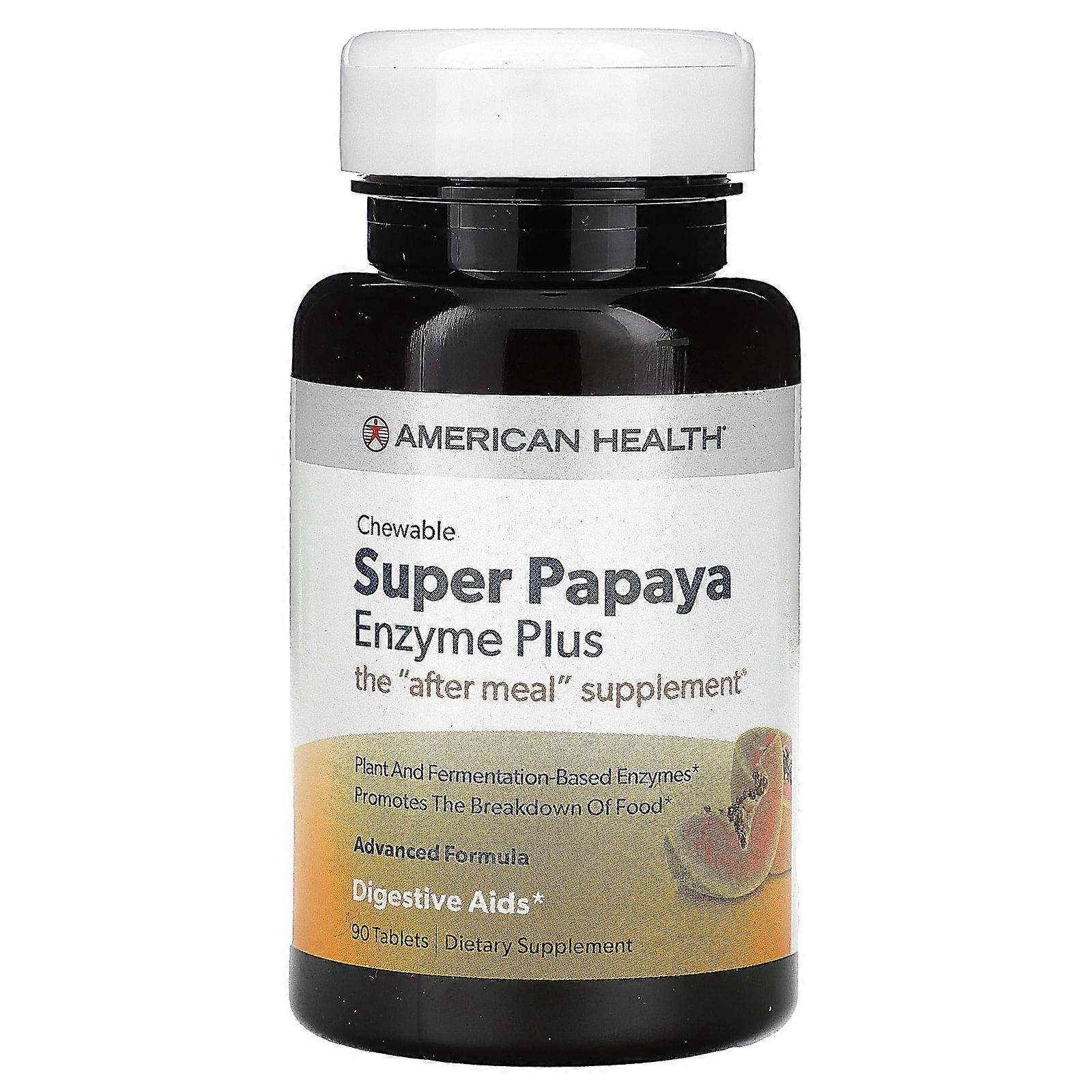 Super Papaya Enzyme Plus, 90 Tablets