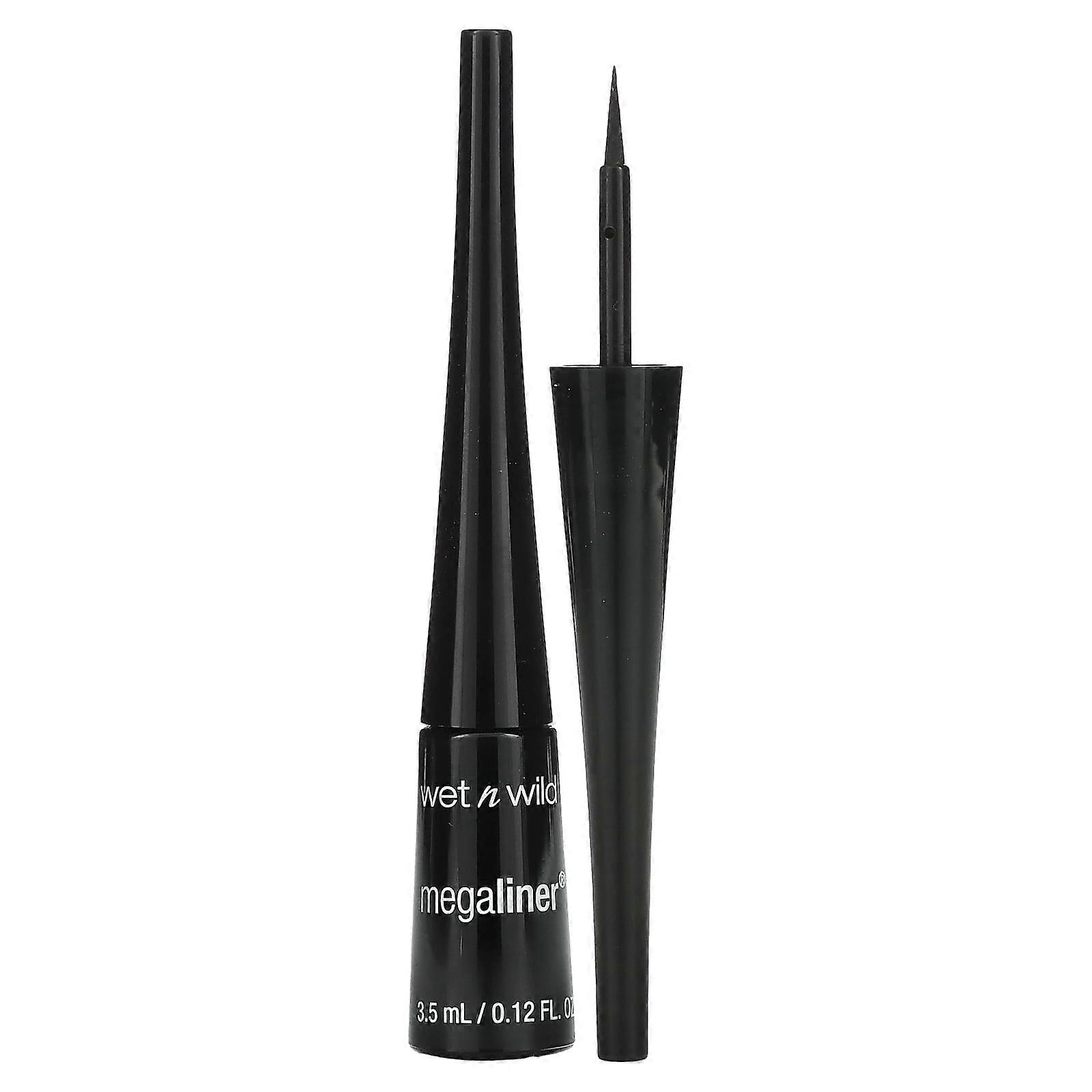 MegaLiner Liquid Eyeliner, Black , 0.12 fl oz (3.5 ml)