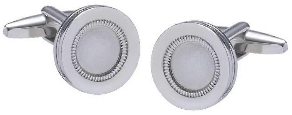 David Van Hagen Roulette Table Cufflinks - Silver