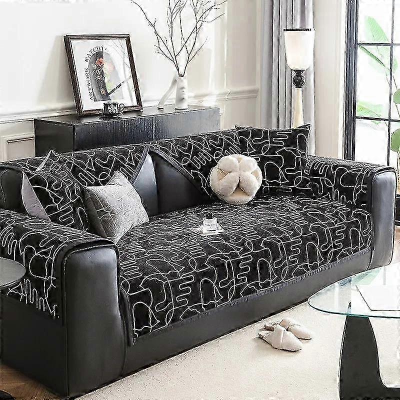 25-26 1pcs Sofa Couch Covers household Sectional Sofa L Shape Non Slip Couch Mat Washable All Seasons Generic Sofa Protector items
