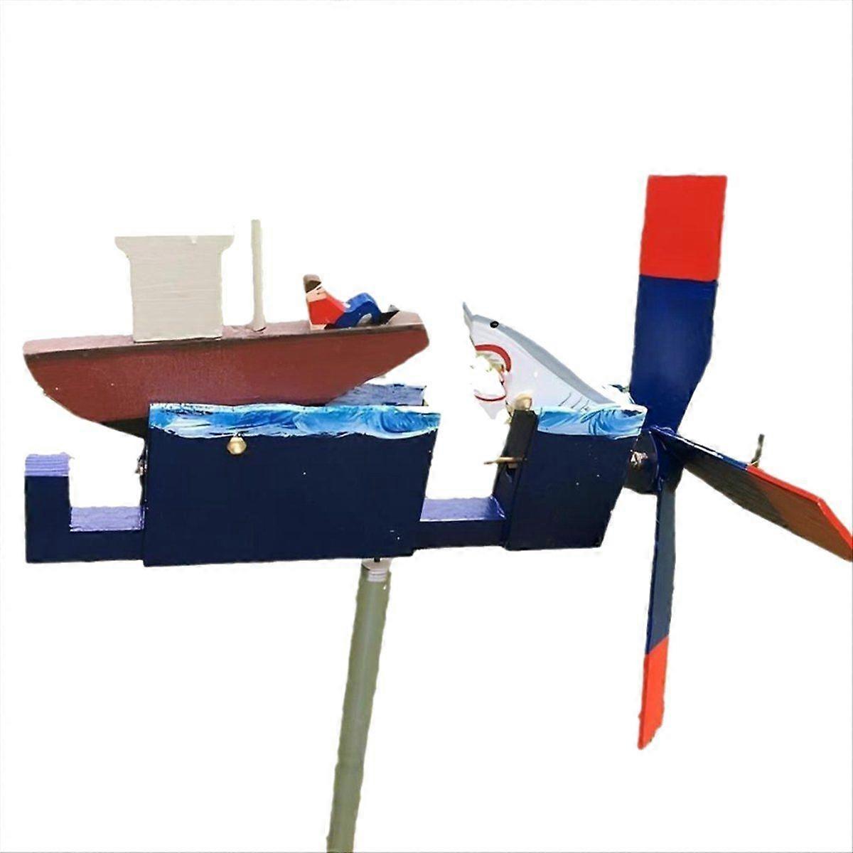 Ocean Theme Windmill Spinner Outdoor Courtyard Windmill
