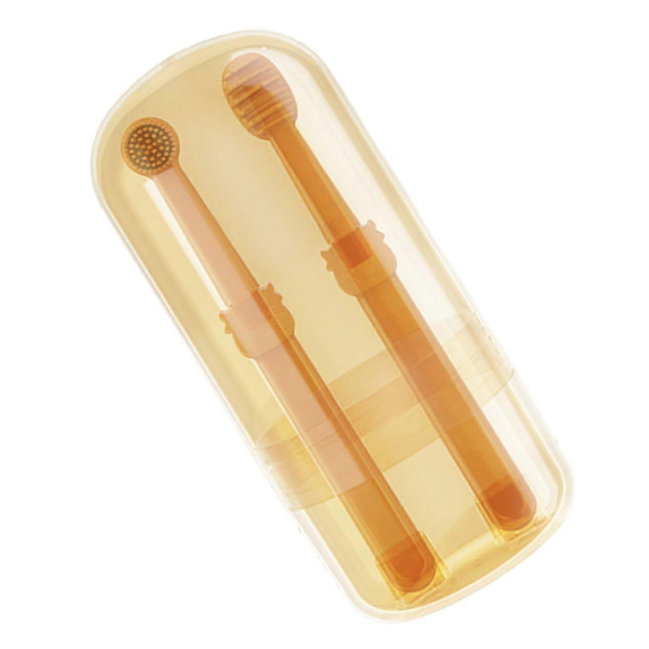 Pet Tooth Cleaning Brush Handheld Kit With NonSlip Handle For Dogs And Cats With Storage Box Puppy Kitten Care