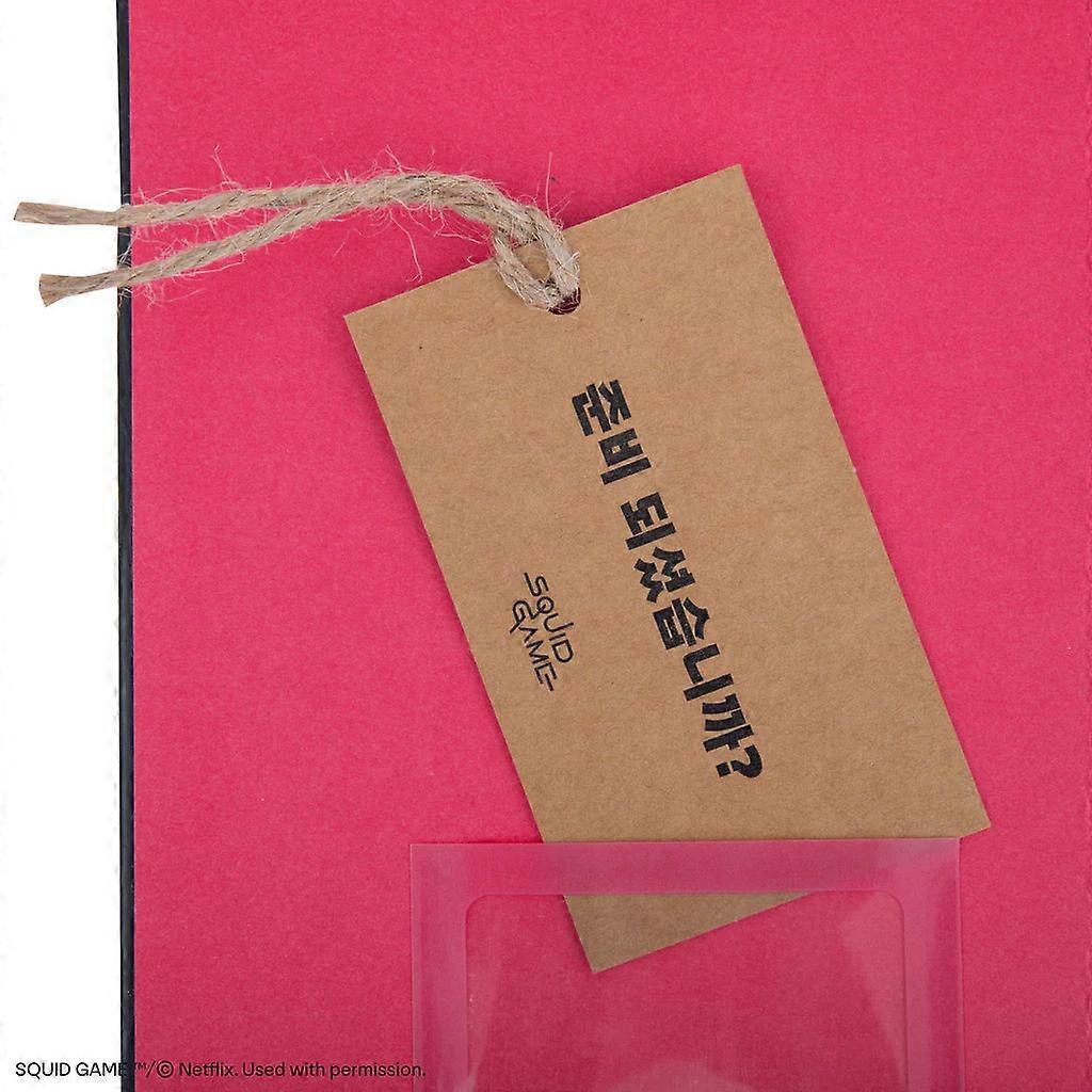 Squid Games Hardcover Notebook  Squid Game Coffin CR5150