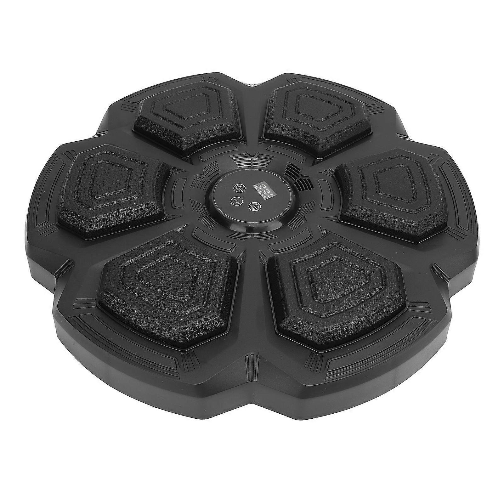 Boxing Wall Target BT Connection 9 Speeds LED Screen Responsive 1200mAh Battery Music Punching Machine for Home Fitness 