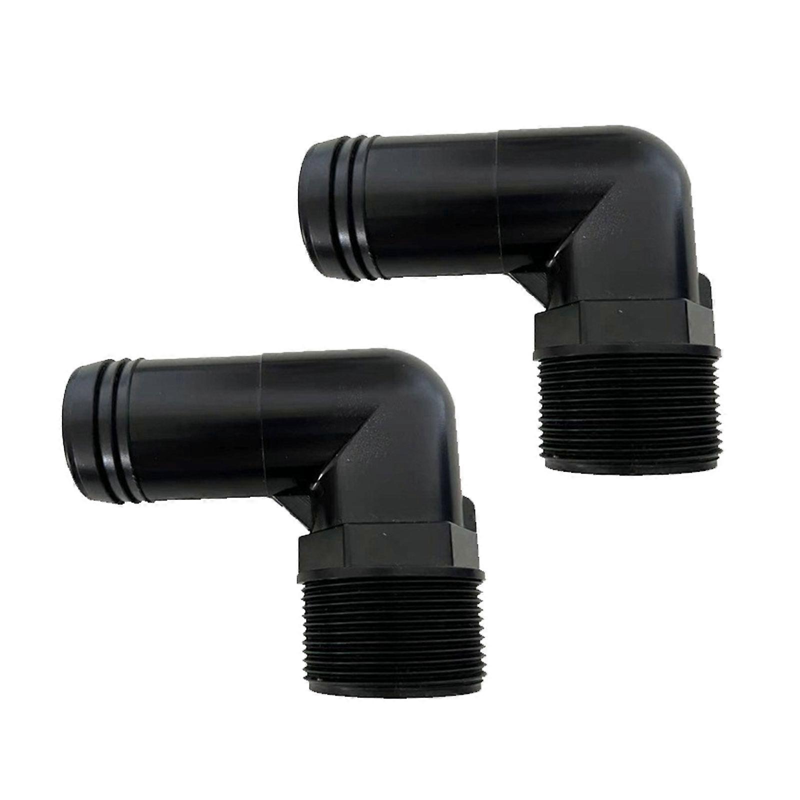 2PCS Flexible Pool Hose Adapter Easy Installation Elbow Adapter Pool Adapter Hose Conversion Adapter for SPX1105Z4 Model Multicolor