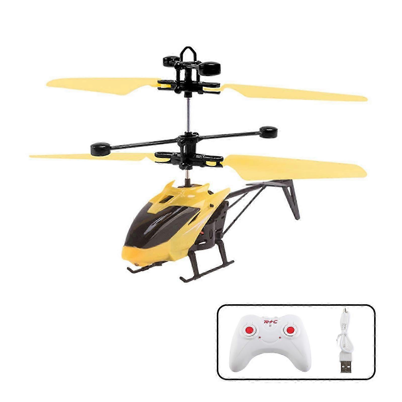 2024 Innovation Remote Control Induction Helicopter Gesture Suspension Luminous Induction Aircraft