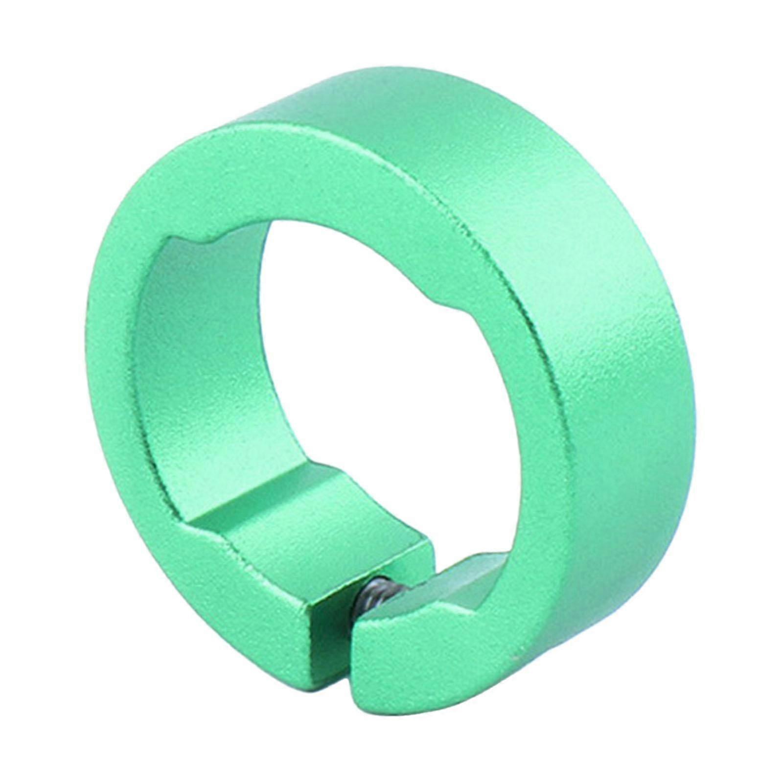harayaa Bike Grips Clamps Loop Bike Grips Lock Loop Practical Spare Part Road Bikes Lock Green