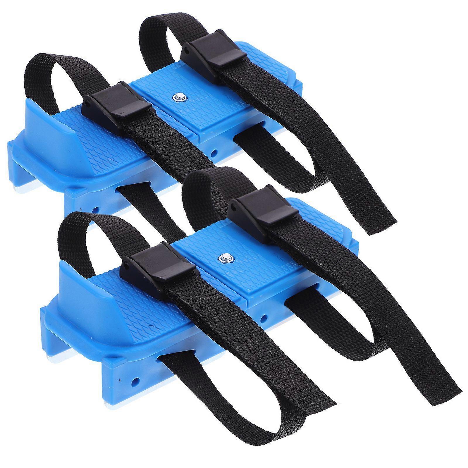 1 Pair of Toddler Ice Skates Fixing Straps Ice Skates for Kids Stable Ice Skates with Straps Kids Ice Skates
