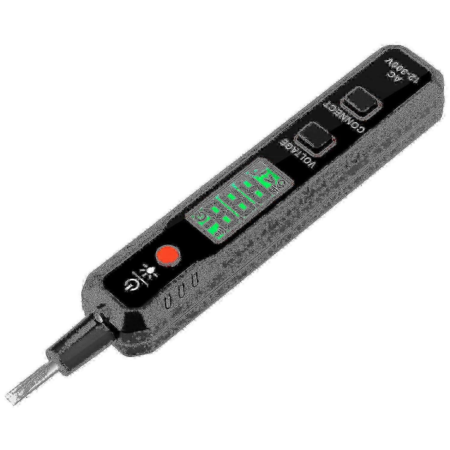 12-300V Voltage Detector with Visual and Audible Warning Signals 2025