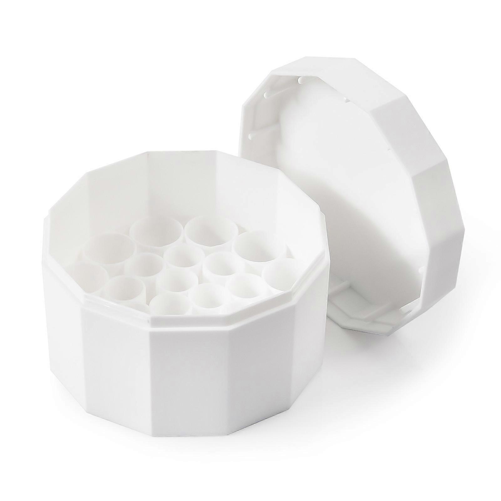 Efficient 2A 3A Battery Organiser Storage Case With Lid For Home Office Travel Durability Plastic Design Multicolor