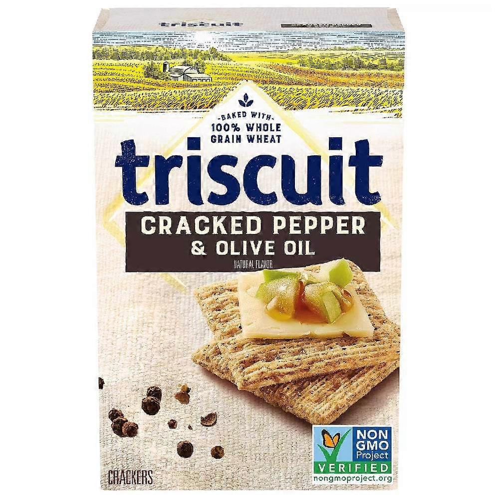 Triscuit Cracker mit gemahlenem Pfeffer und Olivenöl, 8,5 oz