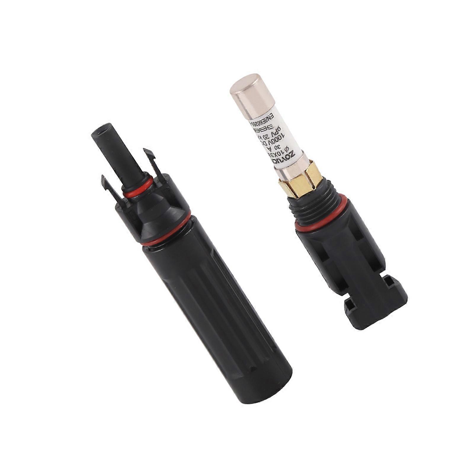 Solar Circuits Protector with Integrated Fuses Technology Strong Plastic Housing Easy to Use for Energy Systems Multicolor