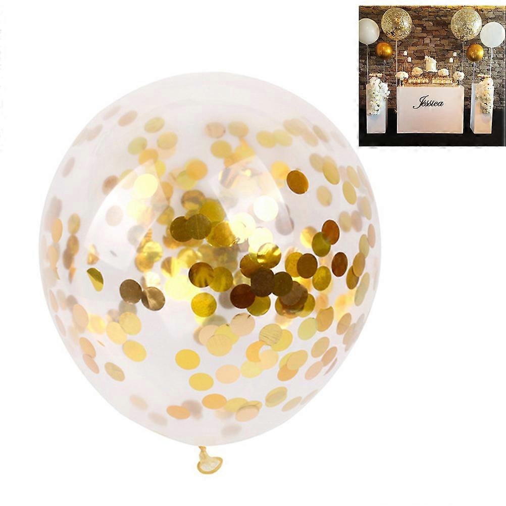 Confetti Balloons Decoration 15Pcs for Wedding Party Use