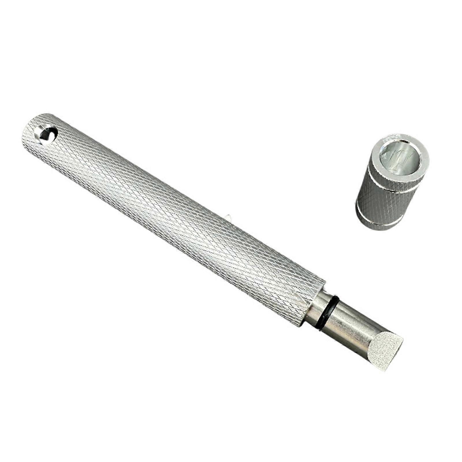 Golf Grooves Sharpening Tool Replacement Golf Club Grooves Sharpener Regrooving Tool Cleaning Tool Easy to Use  silver