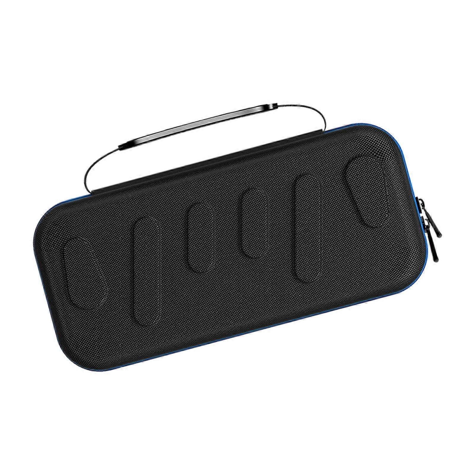 Waterproof Solid case Featuring Plush Lining and Multiple Compartment Storage for Portable Gaming Systems Multicolor