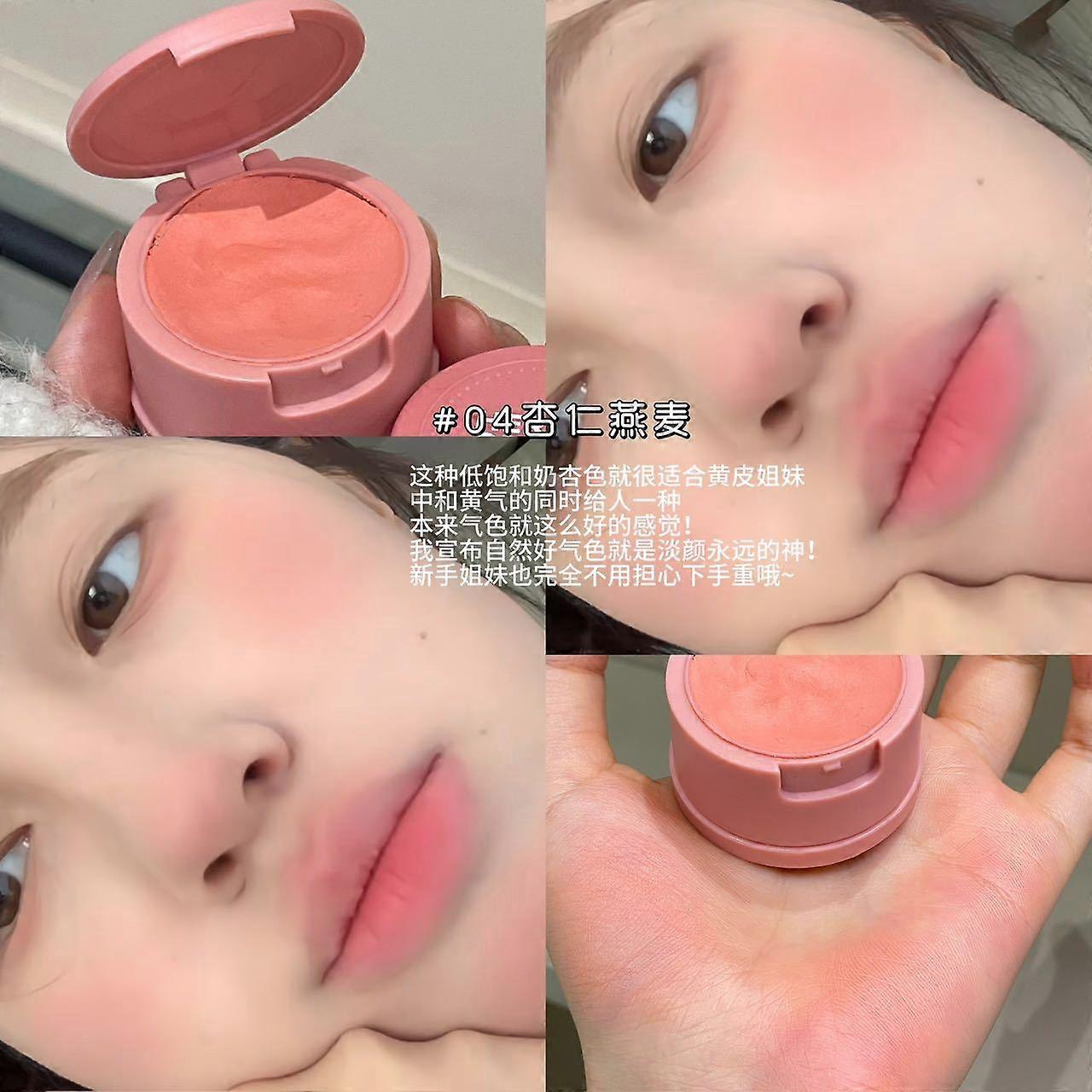 A natural, youthful matte blush that subtly plumps up and brightens the complexion, creating a luminous and youthful look.