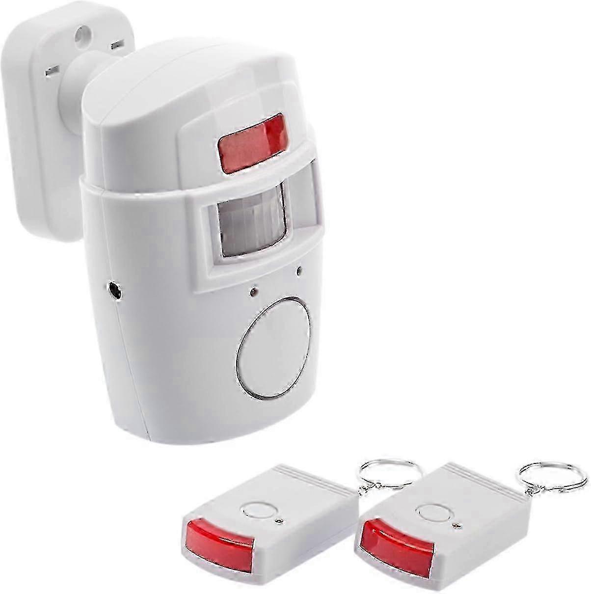 Wireless Home Alarm with Motion Detector - Burglary Protection Alarm - Infrared Remote Control - 8m Range - 105 dB Siren-XinHan w
