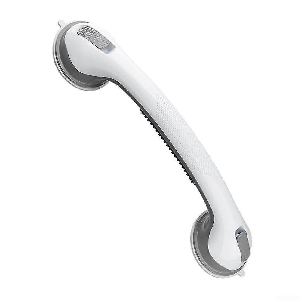 ABS Bathroom Safety Grab Bar with Strong Suction for Secure Mount on Smooth Shower Walls