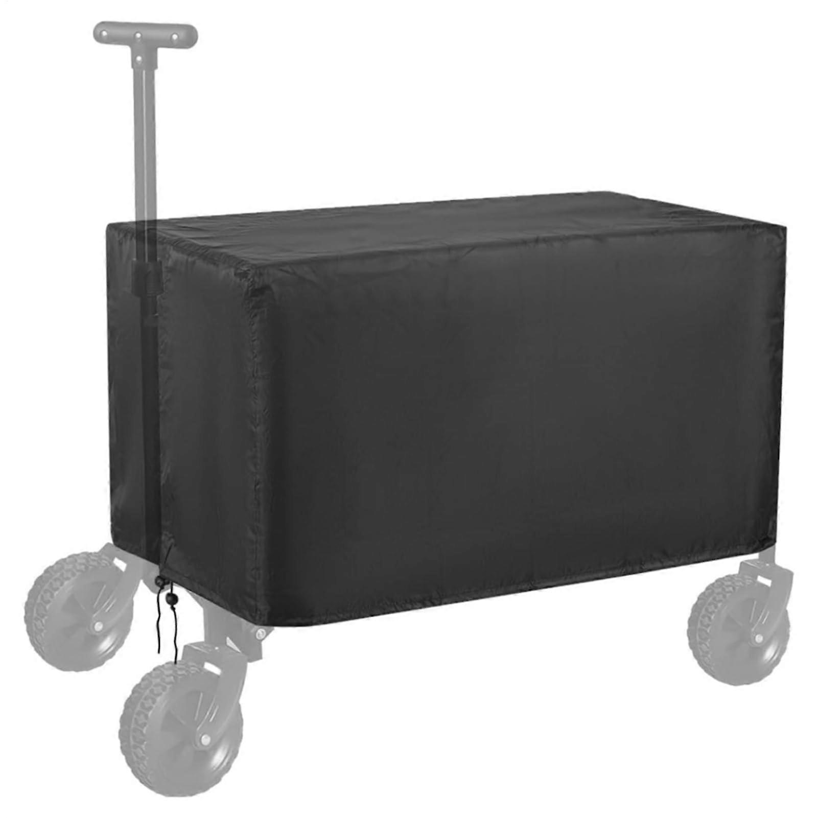 Folding Wagon Cover HeavyDuty Waterproof Dustproof Canopy for Garden Beach Cart 97cm