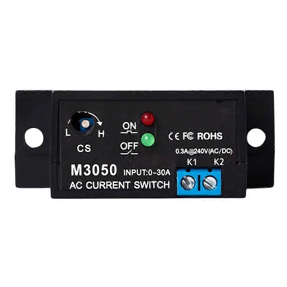 M3050 Current Sensing Switch Induction Relay Switch 30A Plc Signal over Limit Closed Current Switch Sensor