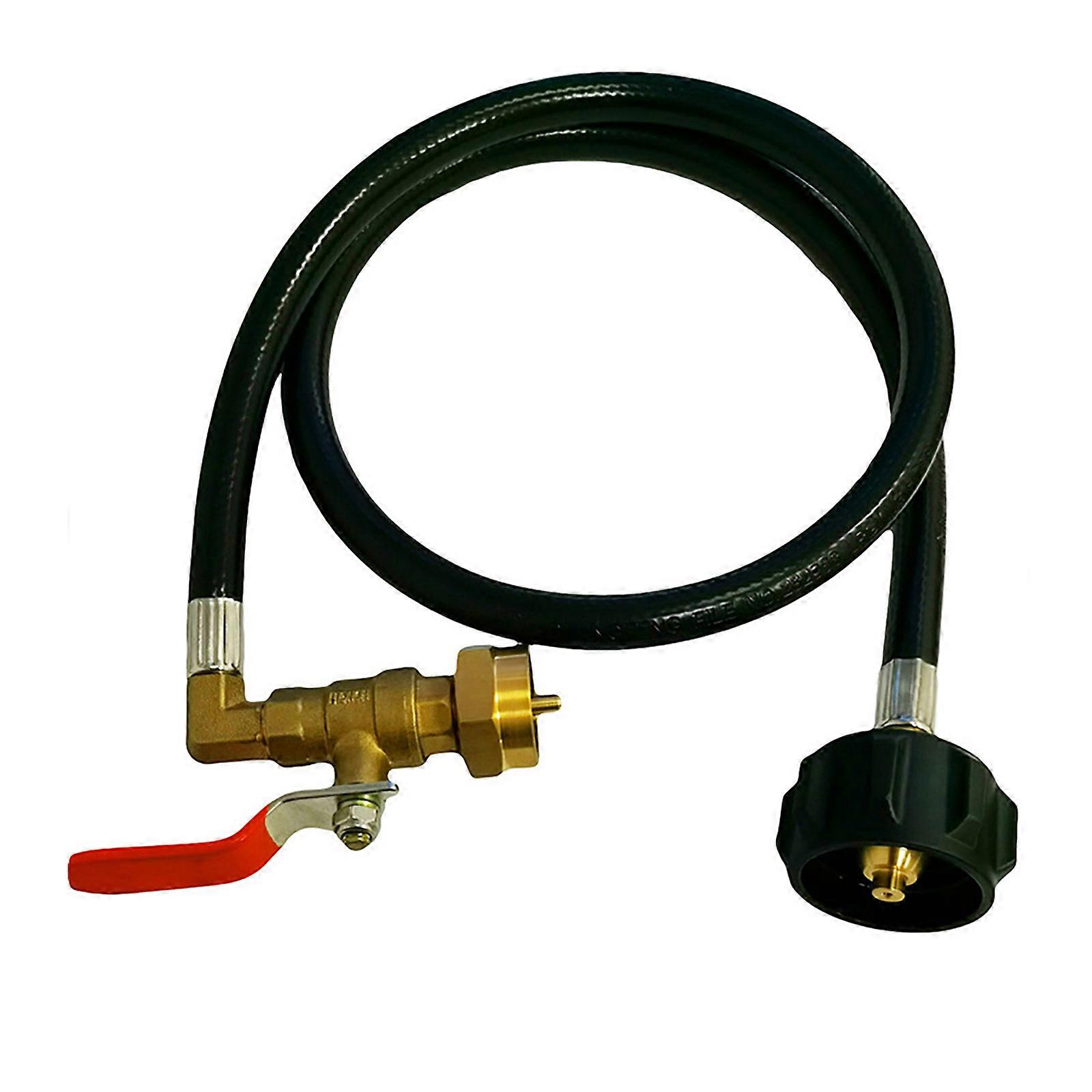 Propane Refill Adapter Hose for 1lb Propane Tanks Propane Extension Hose Propane Refill Hose Control Valves Multicolor